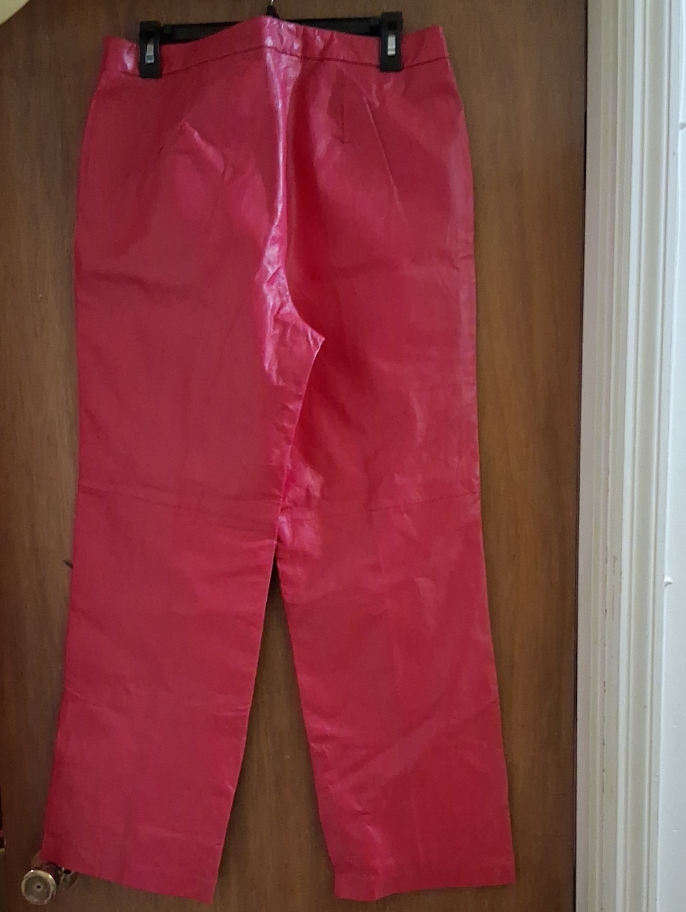 metrostyle HOT PINK Straight-Leg Pants